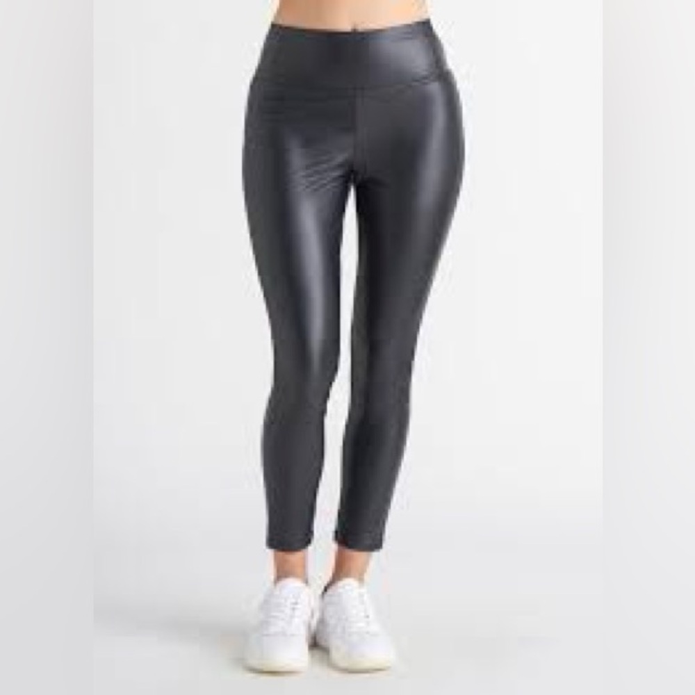 Dex faux leather leggings